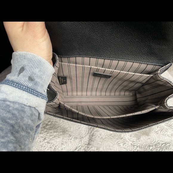 Pochette Metis black empreinte with dust bag, box. - Picture 2 of 13